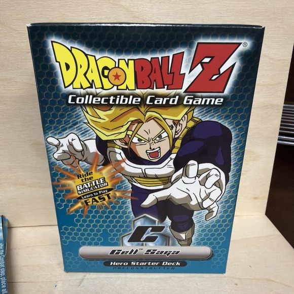 DBZ Dragon Ball Z Vintage CCG Cell Saga Hero Starter Deck Card Game 2001